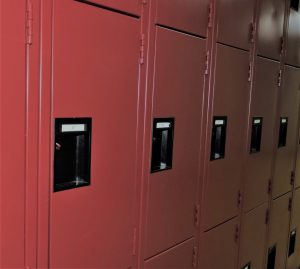 Lockers for recreation and fitness are available for rent or day use