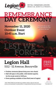 Remembrance Day in Bonnyville
