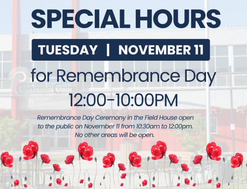 Special Hours for Remembrance Day